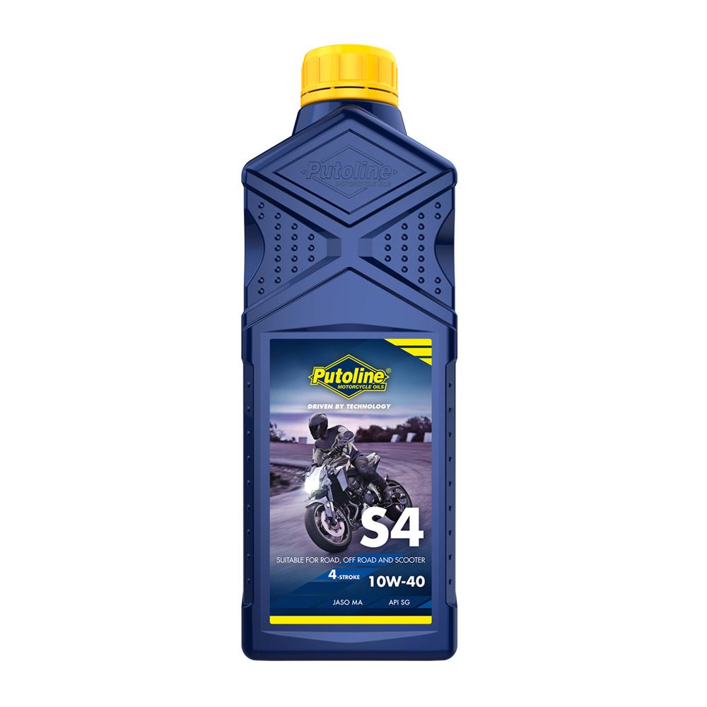 Putoline S4 10w40 Mineral Motorcycle Oil 4T 1L